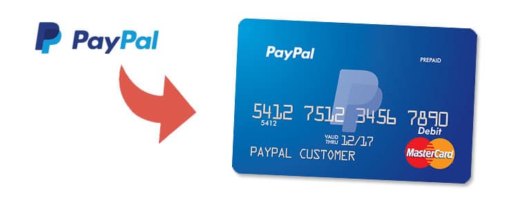 PayPal debit card