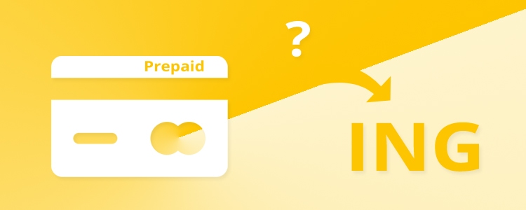 Prepaid creditcard ING