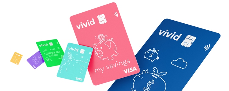 Vivid VISA Cards